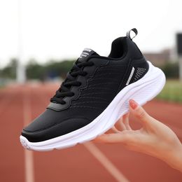 Schwarze Schuhe lässige Männer für Frauen für Frauen blau grau Gai atmungsaktiv bequemer Sporttrainer Sneaker Color-38 Größe 35-41 COMTABLE 917399364