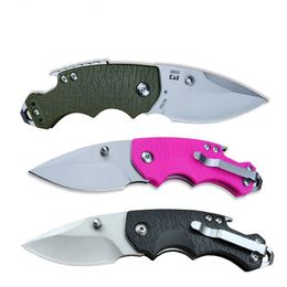 Wholesaler 3800 Shuffle Multi-Function Folding Knife 2.375" Plain Blade Black/pink/green GFN Handles Tactical EDC Outdoor Hunting Camping Knives 7550 7500 7600 7650