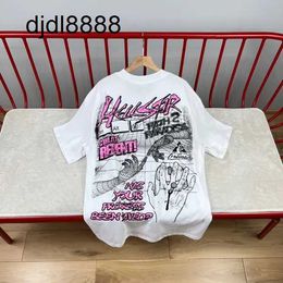 Mens Hell Star T-shirts Fashion Women Tees Luxurys Designers Hellstar Pink Tee Men Casual Short Sleeve Street Designer Top Warmth t Shirt FTV5