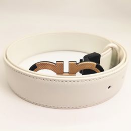 designer belt men 3.5cm wide belt bb simon belt Smooth plain leather Multi-colored belt body double D lychee grain buckle black gold dark silver luxury belt