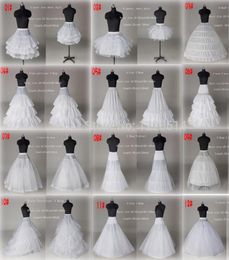 10 Style Cheap White A Line Ball Gown Mermaid Wedding Prom Bridal Petticoats Underskirt Crinoline Wedding Accessories Bridal slip 8442952