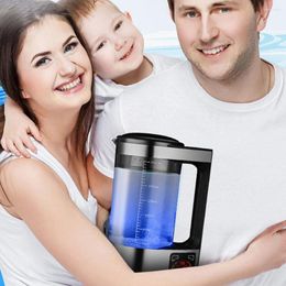 Water Bottles V8 Hydrogen Rich Machine Constant Temperature 2000ML Maker Microelectrolysis Anti Ageing For Family Use