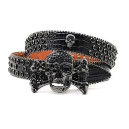 Fashionable new belt Bb Belt Simon Belts for Men Women Shiny diamond multicolour with bling rhinestones as gift designer belt men