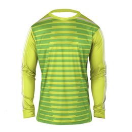 Personalised Custom Soccer Jersey Padded Elbows Shirt Long Sleeve With Number Name Quick Dry Breathable Tshirts 240228