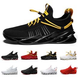 men running shoes breathable non-slip comfortable trainers wolf grey pink teal triple black white red yellow green mens sports sneakers GAI-107