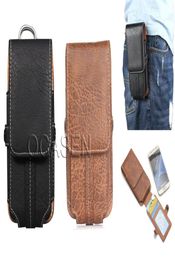 Genuine Leather Belt Holster Pouch Clip Phone Cases for iPhone 13 12 11 Pro Max Mini XR XS X 8 7 Plus Samsung S22 S21 S20 Note20 H2240130