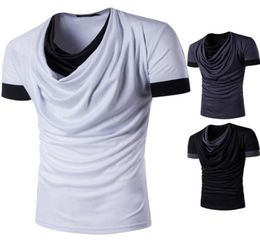 Draped tshirt for men Designs Mens T Shirt Slim Fit Crew Neck Tshirt Men Short Sleeve Shirt Casual tshirt Tee Tops Mens Short Shi6295057