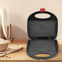 Electric Sand Maker Non-stick Coated Sand Toaster Double Sided Heating Grill Waffle Iron Set Portable Kitchen Appliances 240228