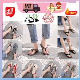 Designer Casual slippers summer sliders men women rainbow slides sandals pink blue grey memory sandals soft thick cushion slipper cloud slide indoor GAI