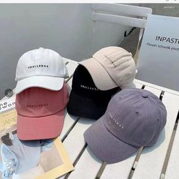 Ball Caps Japanese Style Baseball Cap For Women Men Cotton Solid Sunhat Embroidered Sport Snapback Summer Hip Hop Fishing Hat