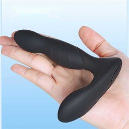 Control Anal Vibrator Prostate Massager Stimulator Vibrators Sex Toys products For Men Remote Butt Plug Masturbator 231010