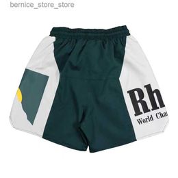Men's Shorts mens shorts rhude shorts mens cargo shorts beach shorts summer fashion sports shorts Mens short size S-XL Q240305