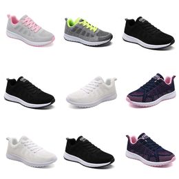 2024 summer running shoes designer for women fashion sneakers white black pink grey comfortable-022 Mesh surface womens outdoor sports trainers GAI sneaker shoes