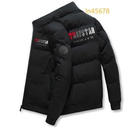 Jackets Trapstar London Mens Winter Coats Outerwear Clothing Parkas Jacket Mens Windbreaker Thick Warm Male 3XL 4XL 5XL 2024