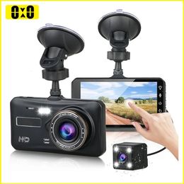 Dash Cam Front and Rear Camera CAR DVR Car Video Recorder Vehicle Black Box FULL HD 1080P Night Vision Driver Recorder 240219