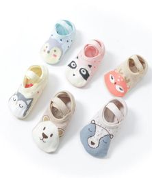 Infant animal antiskid cute children high quality carton floor walk socks for 13T newborn baby girl boy short breathable cotton 1843196