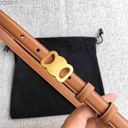 Belts Designer genuine Leather Belt women men Luxury High Quality Belts 1.8cm 2.5cm Width Golden Silver buckle Stylish Waistband Formal Wear 240305