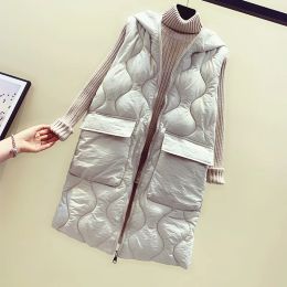 Waistcoats Cheap wholesale 2019 new autumn winter Hot selling women's fashion casual female nice warm Vest Outerwear MP629