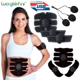 USB Rechargeable EMS Muscle Stimulator Wireless Buttocks Hip Trainer Abdominal ABS Stimulator Fitness Body Slimming Massager 240222