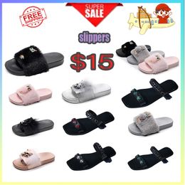 Designer Casual Platform slippers summer sliders men women pink grey memory sandals soft thick cushion slipper cloud slide indoor