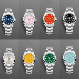 Men's and women's fruit watch automatic quartz movement leisure watch stainless steel strap 41 36mm couple dial waterproof watch birthday gift Montres de Luxe with box
