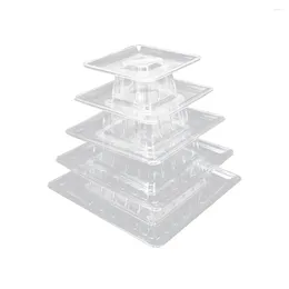 Bakeware Tools Macarons Display Tower Decorating Cupcake Holder Kitchen Gadgets Reusable For Christmas Thanksgiving Tea Party