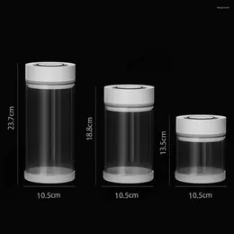 Storage Bottles Airtight Canister Lightweight Electric Vacuum Coffee Beans Glass Good Sealing Food Grade Sealed Tank For Kitchen