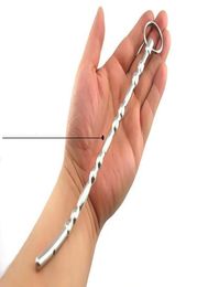 Penis Plug top quality stainless steel super long Hollow 24010mm urethral sound magic wand urethral dilator penis plug sex tools 6395781