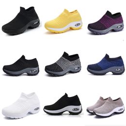 Sports and leisure high elasticity breathable shoes, trendy and fashionable lightweight socks and shoes 04