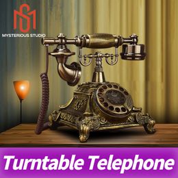 Mysterious Studio Secret Room Escape Game Mechanism Props Electronic Puzzle Phone Prop Telephone Call Turntable Telephone