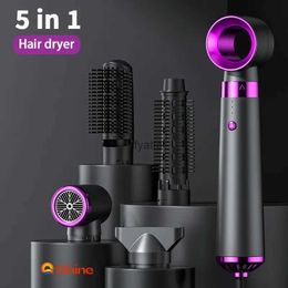 Other Appliances Hair Dryers Dryer 5 in 1 Hot Air Comb Function Professional Electric Brush Multifunction Salon Style Tool Fast Dry BlowH2435