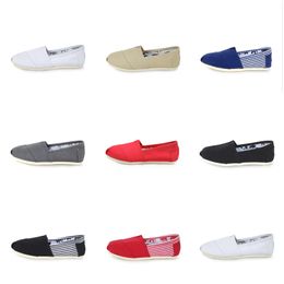 women men GAI casual shoes grey white blue red breathable Light Weight blacklifestyle walking sneakers canvas shoes Five