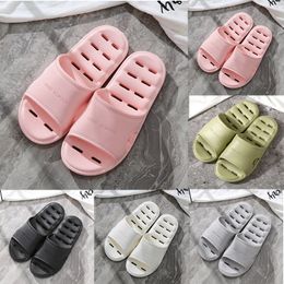 Slippers for men women Solid Colour hots low soft blacks white Dark Khaki Multi walking mens womens shoes trainers GAI