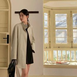 Women's Trench Coats Oversized For Women Casaco Feminino De Inverno Super Quente 2024 Spring Loose Coat