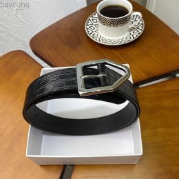 Belts T0P fashion designer leather belt business design luxury belt classic retro belt 90-125cm box durable without wrinkles boutique belt FT008 240307
