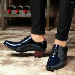 Dress Shoes With Pictures Tied Formal For Man Child Elegant Men's Sneakers Sport Shoess Small Price Lux Tines