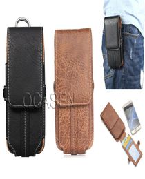 Genuine Leather Belt Holster Pouch Clip Phone Cases for iPhone 13 12 11 Pro Max Mini XR XS X 8 7 Plus Samsung S22 S21 S20 Note20 H7009784