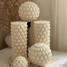 Candles Fried Dough Twists round candle silicone Mould woven ball candle silicone Mould spiral geometry cylindrical candle silicone Mould