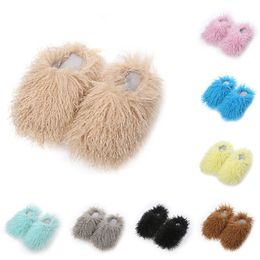 Women Men Designer 2024 Shoes Plush Home Furnishings Warm Cotton Slippers Versatile Lovely Winter 36-49 12 55