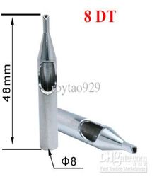 Tattoo Needle Tips 8DT 20Pcs Stainless Steel Nozzles Tips015970434