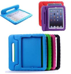 Portable Kids Safe Foam Shock Proof EVA Handle Cover Stand Case for iPad 102 105 mini 12345 234 Air1 air2 5 6 971140762