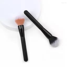 Makeup Brushes Single Brush Blush Liquid Foundation Loose Powder Highlighter Flat Make Up