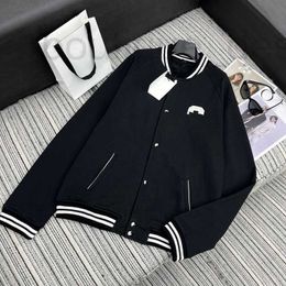 Women's Jackets designer brand Early Spring New Ce Vitality Casual Versatile Letter Sticker Embroidered Contrast Color Baseball Suit Cardigan Coat AEF4