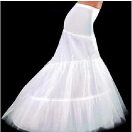 Selling 2019 White Mermaid Petticoats Bridal Crinoline Underskirt for Wedding Gowns Bridal Accessories83629813395894