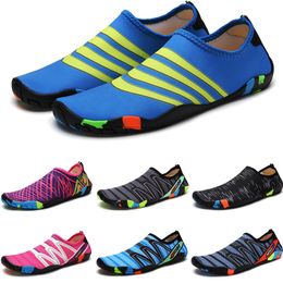 Water Shoes Water Shoes Women Men Slip On Beach Wading Barefoot Quick Dry Swimming Shoes Breathable Light Sport Sneakers Unisex 35-46 GAI-36