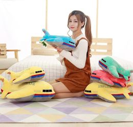 Cartoon Simulation plane plush toy children039s aircraft large pillow child appease doll birthday gift5382674