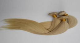 Brazilian virgin Human Hair Weave extensions 613 blonde corlor 826inch Indian Peruvian remy Weft 3 4 5pcs22870439489936