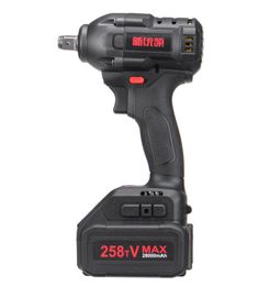 285tV 28000mAh Cordless Brushless Electric Impact Wrench 480NM LED Light W 1 or 2 Lion Battery3890986