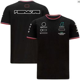 Men's T-shirts 2021 Summer Season F1 Formula One Racing Short-sleeved T-shirt Sports Round Neck Tee with the Same Customization T16e