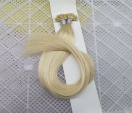 100 virgin human hair extension keratin pre bonded u tip hair extensions 200s 05gs blonde 60 8a unprocessed virgin hair u tip7295985